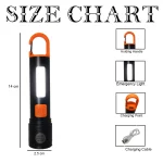 🔦 SUNSTAR Multifunctional Telescopic Zoomable Torch Light - Image 2